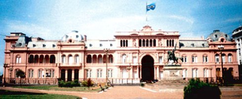 Casa Rosada, Buenos Aires, sede del Poder Ejecutivo Nacional de Argentina