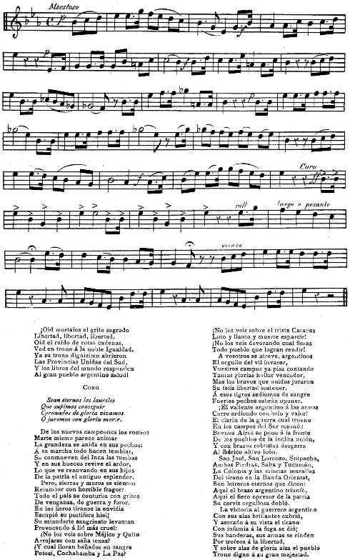 Himno nacional argentino